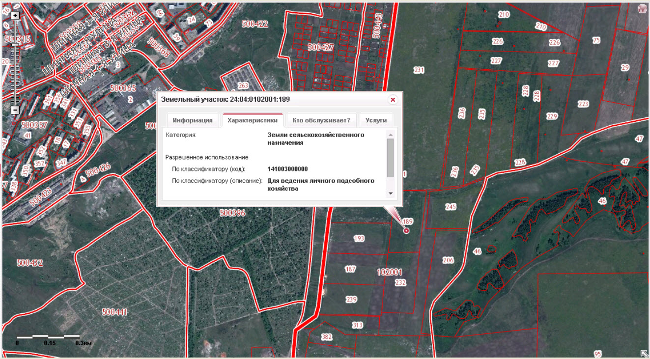 Карта земельных участков чита